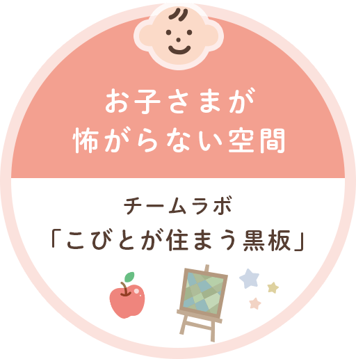 お子さまが怖がらない空間 チームラボ「こびとが住まう黒板」